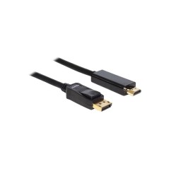 DeLOCK 2m DisplayPort to HDMI Cable - High-Quality Video Connection for Optimal Performance